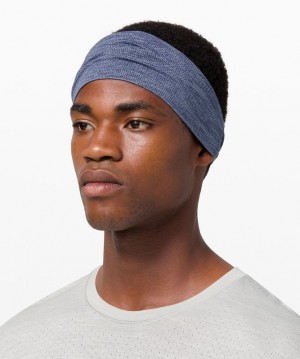 Accesorios Para El Cabello Lululemon Metal Vent Tech Headband Accessories Grises Azules | 37924-EJVY