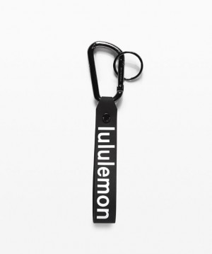 Bolsas Lululemon All Hours Keychain Accessories Negros Blancos | 10528-LMPN