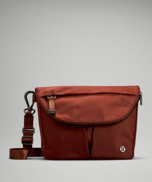 Bolsas Lululemon All Night Festival Accessories Marrom | 91867-UTQF