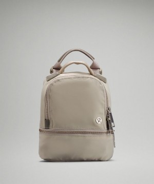 Bolsas Lululemon City Adventurer Backpack Micro Accessories Beige | 40783-OTKJ