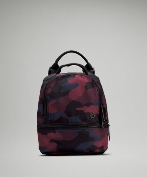 Bolsas Lululemon City Adventurer Backpack Micro Accessories Camuflados Rojos Multicolor | 71026-HCMW