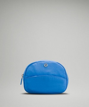 Bolsas Lululemon Double-Zip Pouch Mini Accessories Azules | 72013-SNVA