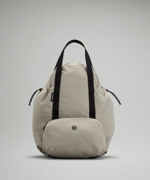 Bolsas Lululemon Pack and Go Multi Wear Accessories Beige Negros | 70491-KSYW