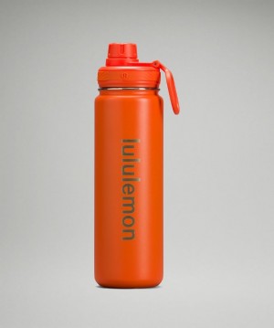 Botellas de Agua Lululemon Back to Life Sport Bottle 24oz Accessories Coral | 74083-SWQN