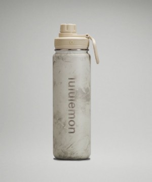 Botellas de Agua Lululemon Back to Life Sport Bottle 24oz Accessories Blancos Multicolor Blancos | 40561-IVZA