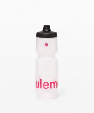 Botellas de Agua Lululemon Purist Cycling Waterbottle Accessories Transparente | 47095-IOEC