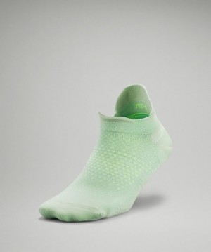 Calcetines Lululemon MacroPillow Tab Running Sock Medium Cushioning Mujer Verde Menta | 14236-ZYGU