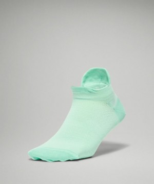 Calcetines Lululemon MicroPillow Tab Running Sock Light Cushioning Mujer Verde Menta | 89456-BZVA