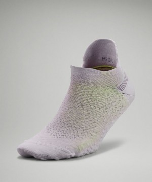 Calcetines Lululemon MicroPillow Tab Running Sock Light Cushioning Mujer Chrome | 42679-RWJO