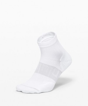 Calcetines Lululemon Power Stride Ankle Sock Hombre Blancos | 27510-ELKM