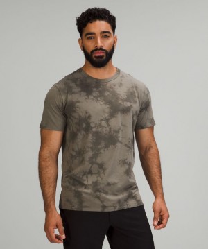 Camiseta Lululemon The Fundamental T Wash Hombre New Tide Shibori Rover | 20895-SGOA