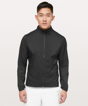 Chamarras Lululemon Active Hombre Negros | 90362-MHES