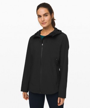 Chamarras Lululemon Break a Trail Mujer Negros | 23581-QCPT