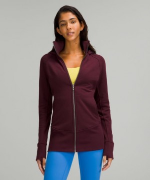 Chamarras Lululemon Hooded Radiant Mujer Cassis | 15489-QGIF