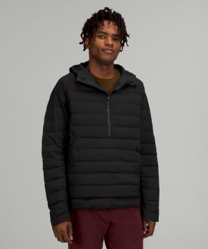 Chamarras Lululemon Navigation Stretch Down Anorak Hombre Negros | 61270-JIMO