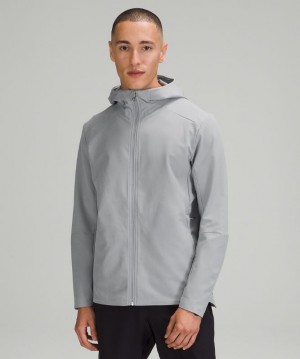 Chamarras Lululemon Warp Light Packable Hombre Grises | 15983-JOUB