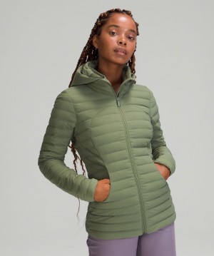 Chaquetas De Plumas Lululemon Pack It Mujer Verdes | 62590-QBSP