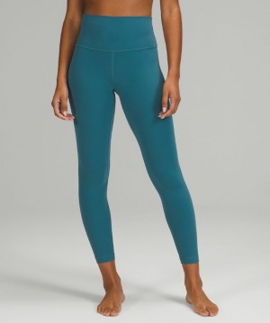 Leggins Lululemon Align HR 25" Mujer Azules | 87462-XCYK