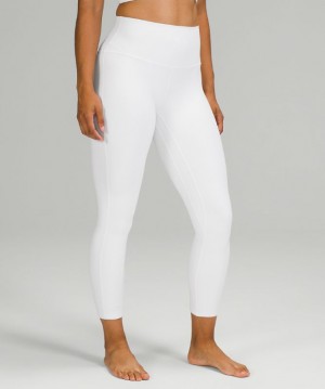 Leggins Lululemon Align HR 25" Mujer Blancos | 43267-PEQI