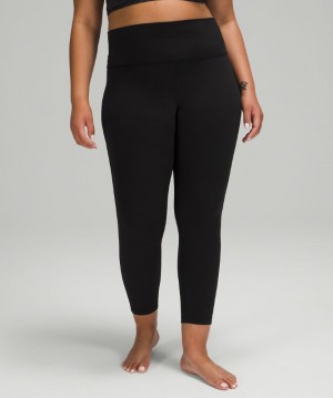 Leggins Lululemon Align HR 25" Mujer Negros | 21870-ESKD