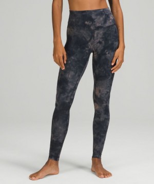 Leggins Lululemon Align HR 31" Mujer Azul Marino | 02973-UAZJ