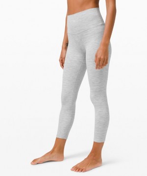 Leggins Lululemon Align HR Crop 23" Mujer Wee Are From Space Nimbus Battleship | 45796-OQMC