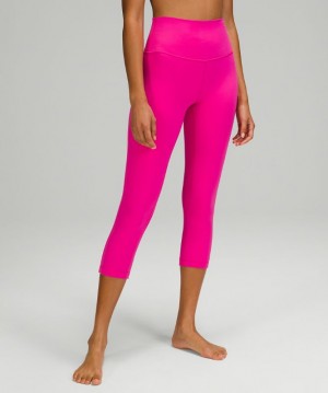 Leggins Lululemon Align High-Rise Crop 21" Mujer Rosas | 20654-IMZA