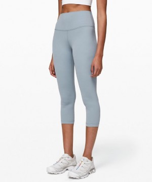 Leggins Lululemon Align High-Rise Crop 21" Mujer Chambray | 96075-ILHB