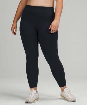 Leggins Lululemon Invigorate High-Rise Tight 25" Mujer Azul Marino | 67043-VCXW