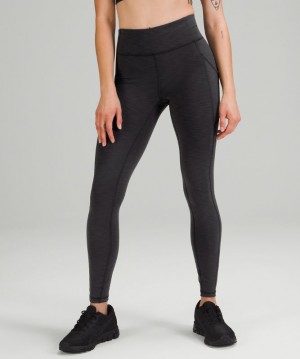 Leggins Lululemon Invigorate High-Rise Tight 28" Mujer Negros | 57123-DPBK