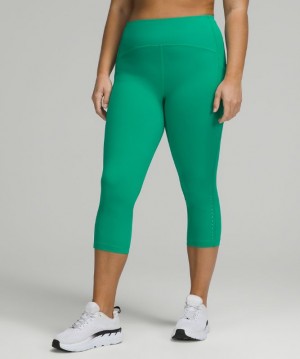 Leggins Lululemon Swift Speed High-Rise Crop 21" Mujer Turquesa | 78519-WUEG