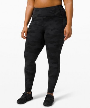 Leggins Lululemon Swift Speed High-Rise Tight 31" Mujer Camuflados Negros Multicolor | 86943-WPSH