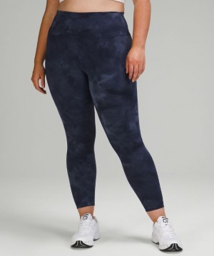 Leggins Lululemon Wunder Train High-Rise Tight 25" Mujer Azules | 43026-JBEI