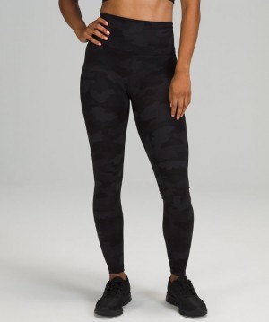 Leggins Lululemon Wunder Train High-Rise Tight 28" Mujer Camuflados Negros Multicolor | 63925-YSAC