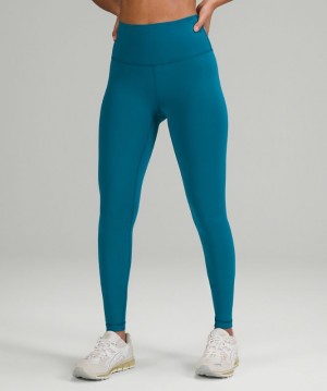 Leggins Lululemon Wunder Train High-Rise Tight 28" Mujer Capri | 19756-YQEH