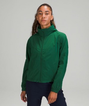 Lightweight Jackets Lululemon Hooded Mujer Verdes | 54192-AQIM