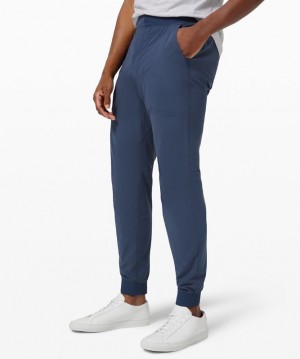 Pantalon Jogger Lululemon ABC 30" Warpstreme Hombre Azules | 28916-TAKL