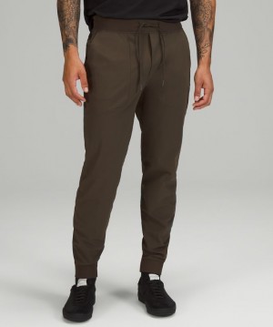 Pantalon Jogger Lululemon ABC 30" Warpstreme Hombre Verde Oliva Oscuro | 29863-WIRU