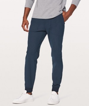 Pantalon Jogger Lululemon ABC 30" Warpstreme Hombre Azul Marino | 18260-HXRI