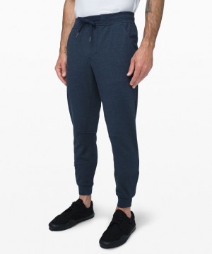 Pantalon Jogger Lululemon City Sweat Shorter Hombre Azul Marino | 54320-LVTZ