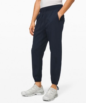 Pantalon Jogger Lululemon Great Wall Online Only Hombre Azul Marino | 89062-RTIM