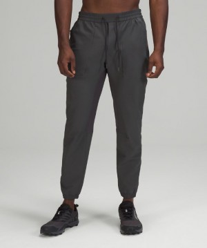 Pantalon Jogger Lululemon License to Train Hombre Grises Oscuro | 38126-VCAI