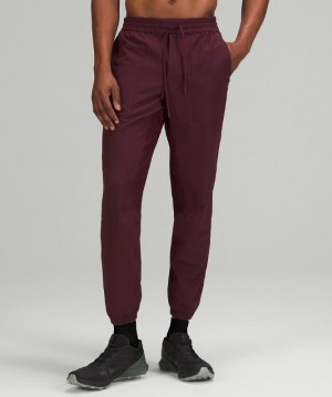 Pantalon Jogger Lululemon License to Train Hombre Cassis | 04187-IOJU