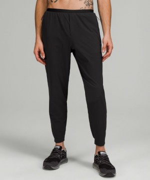 Pantalon Jogger Lululemon Run State Tall Hombre Negros | 45601-FUOX