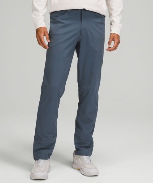 Pantalon Lululemon ABC Classic-Fit 28" Warpstreme Online Only Hombre Azules | 47619-CILJ