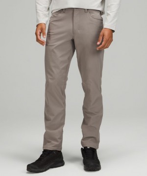 Pantalon Lululemon ABC Classic-Fit 28" Warpstreme Online Only Hombre Grises Oscuro | 02736-WGQB