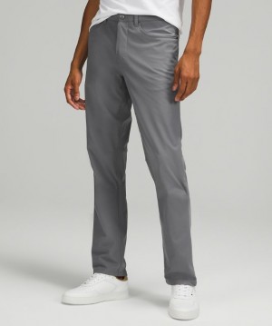 Pantalon Lululemon ABC Classic-Fit 28" Warpstreme Online Only Hombre Grises | 46907-EHAU