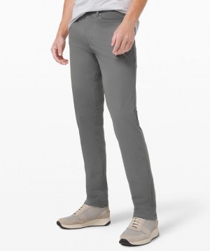 Pantalon Lululemon ABC Classic 30"L Hombre Grises | 36459-ZTWS