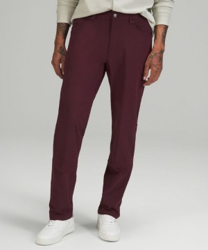 Pantalon Lululemon ABC Classic 32"L Hombre Cassis | 28706-ZJXY