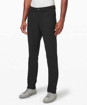 Pantalon Lululemon ABC Classic 34"L Hombre Obsidian | 06152-VYMH